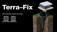 Terra-Fix: the accessory that anchors supports to the ground