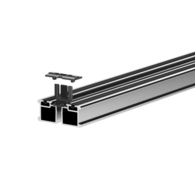 Universal clip for laying planks on aluminium joist